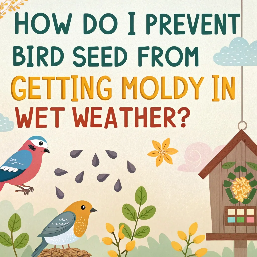 How Do I Prevent Bird Seed from Getting Moldy in Wet Weather?