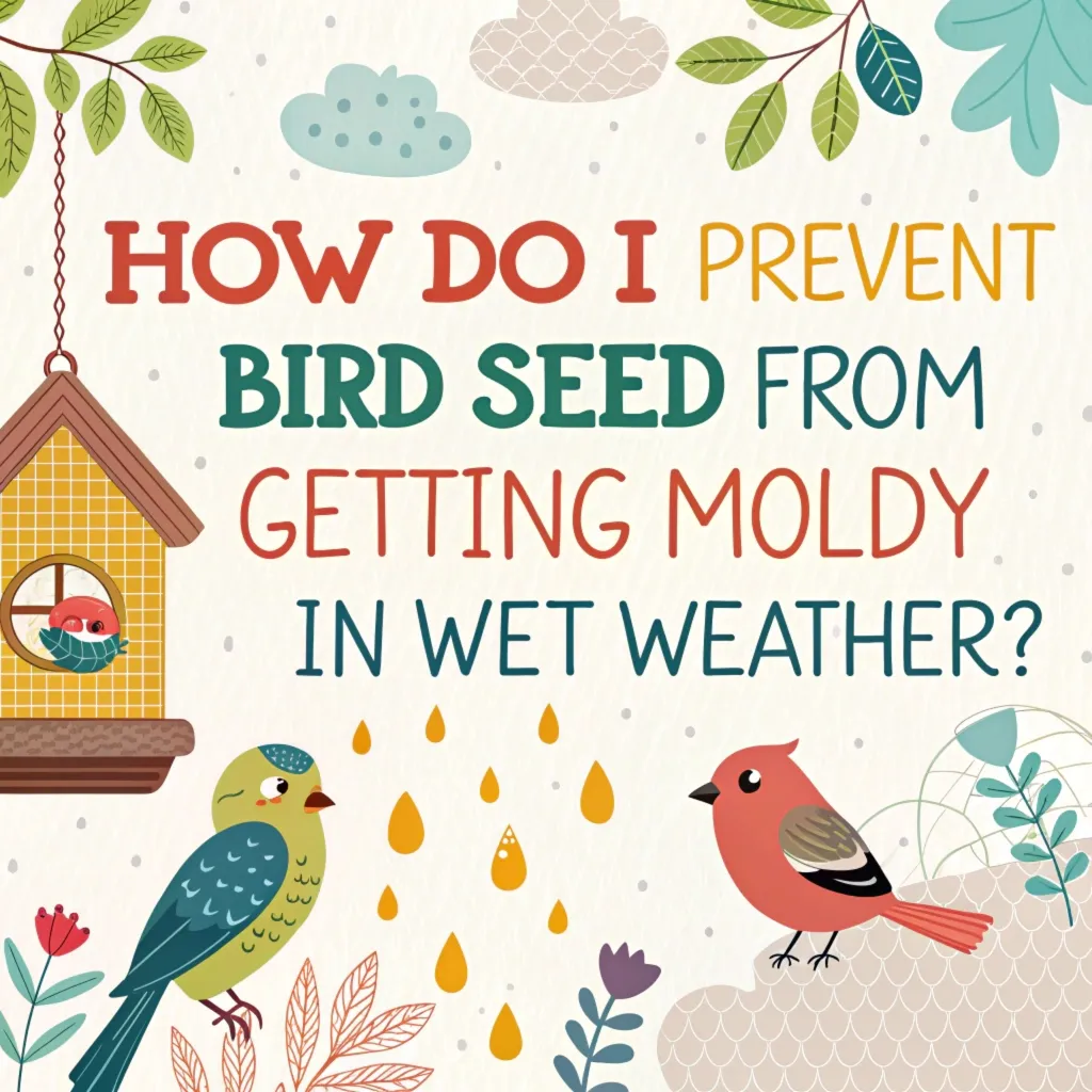 How Do I Prevent Bird Seed from Getting Moldy in Wet Weather?