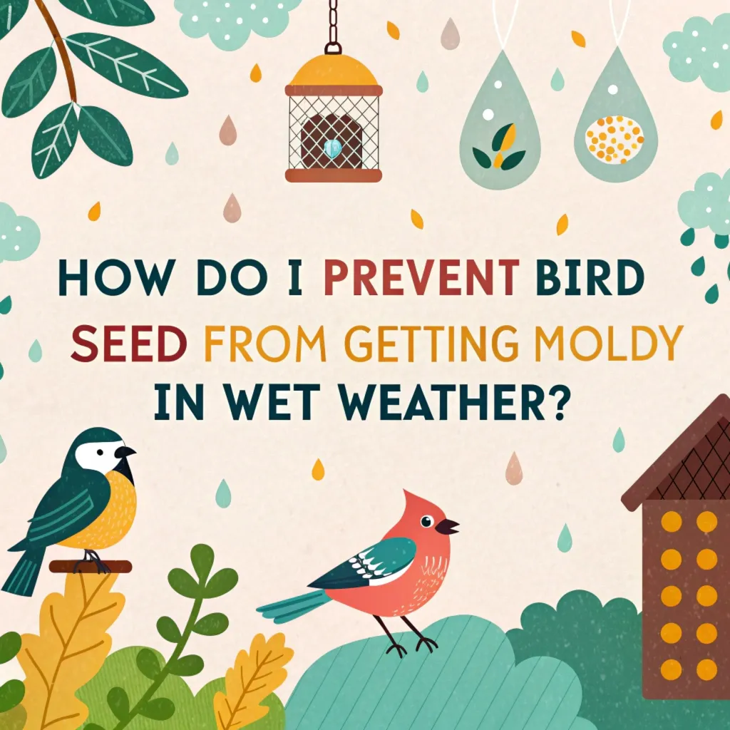 How Do I Prevent Bird Seed from Getting Moldy in Wet Weather?