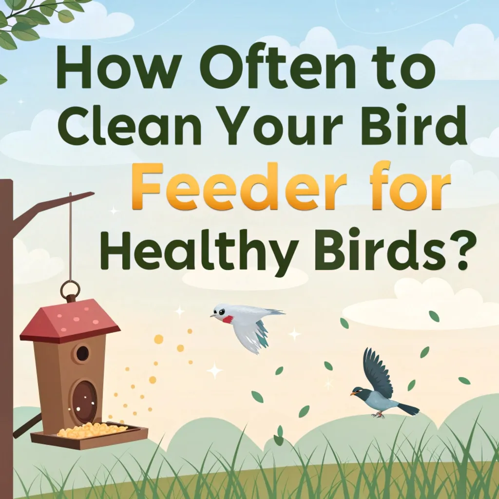 How Often to Clean Your Bird Feeder for Healthy Birds?