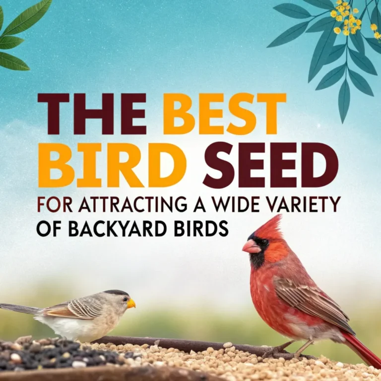 The Best Bird Seed for Attracting a Wide Variety of Backyard Birds