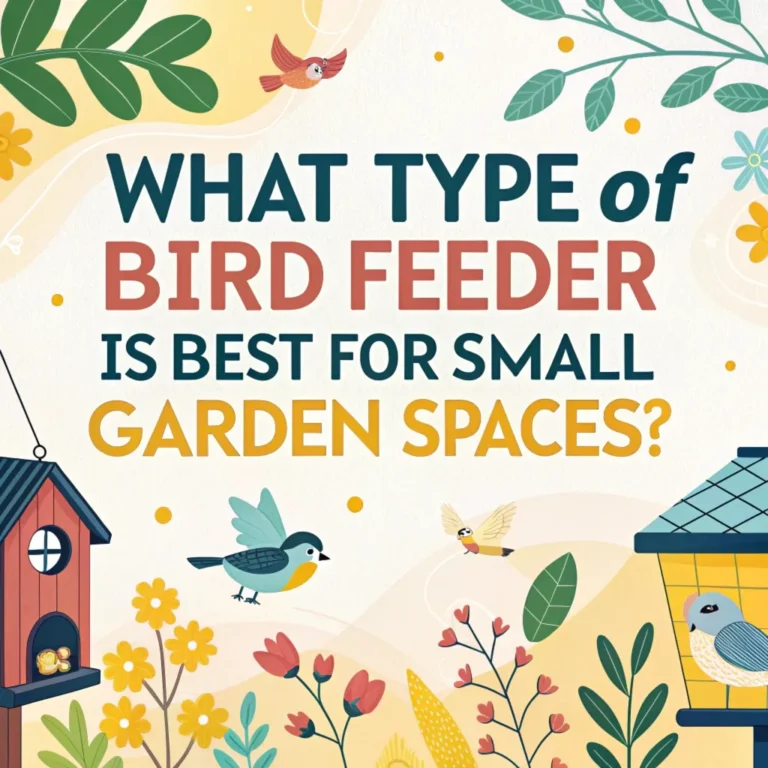 What Type of Bird Feeder is Best for Small Garden Spaces?