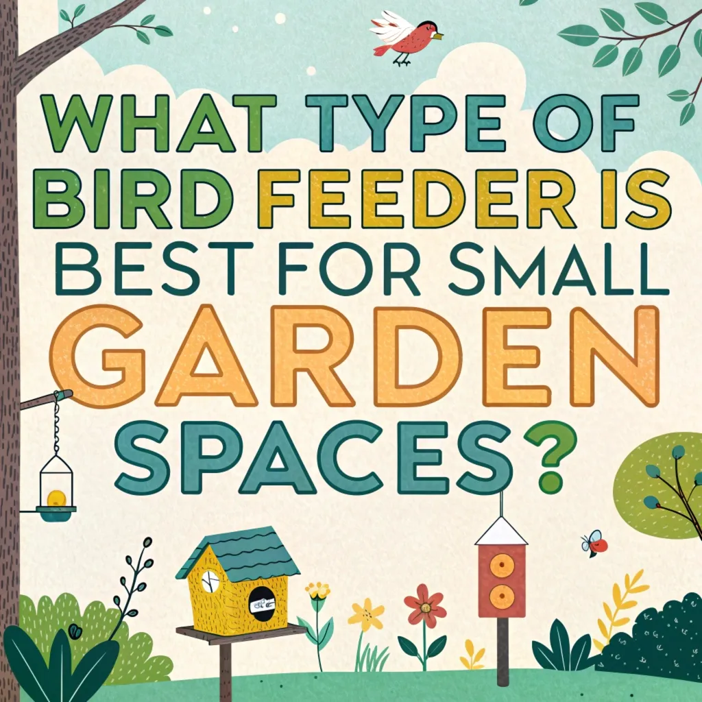 What Type of Bird Feeder is Best for Small Garden Spaces?