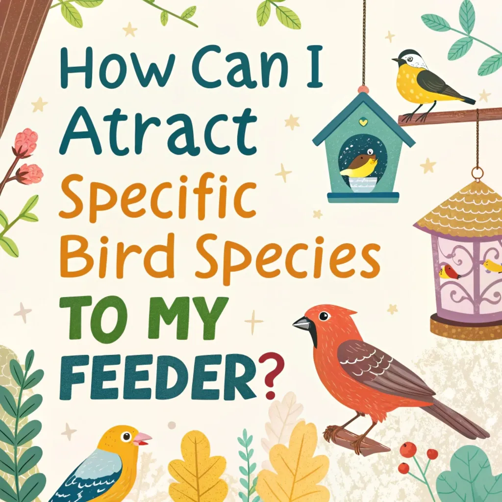 How Can I Attract Specific Bird Species to My Feeder?