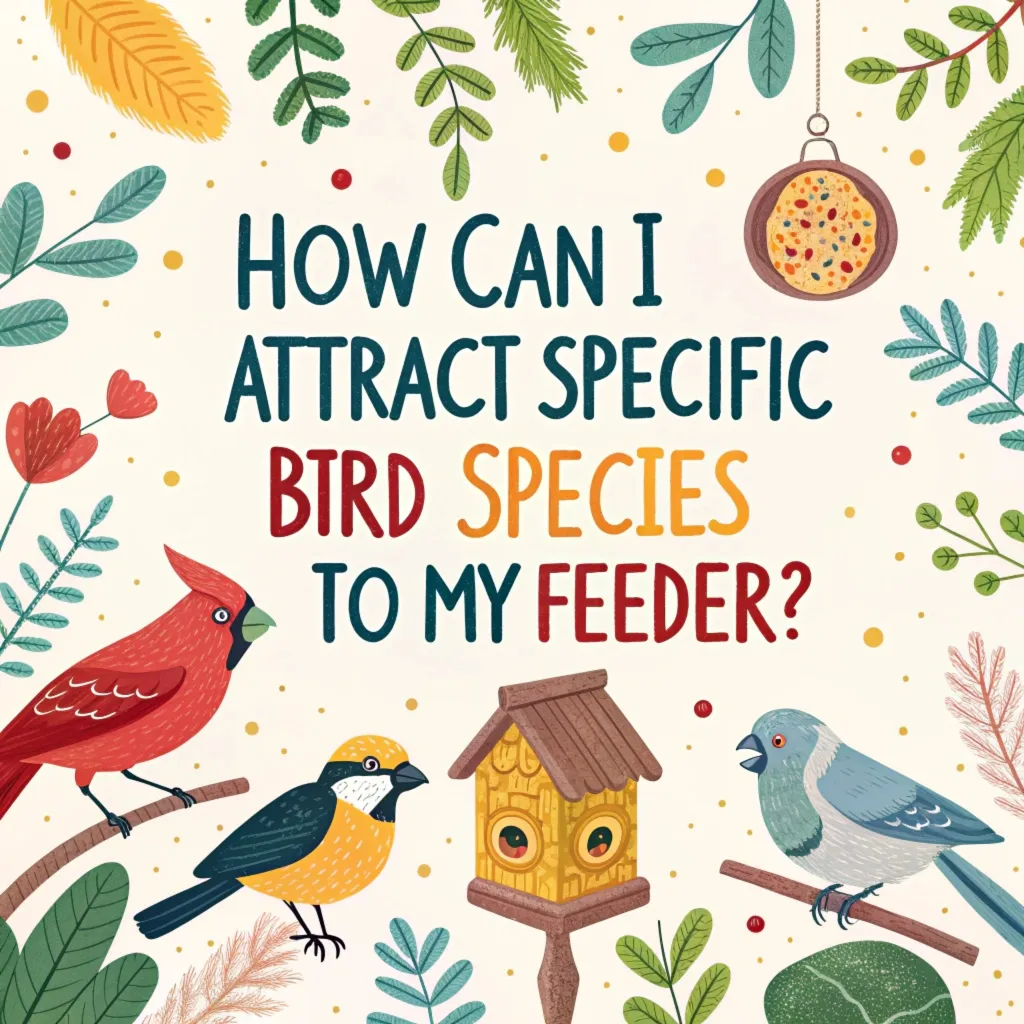 How Can I Attract Specific Bird Species to My Feeder?