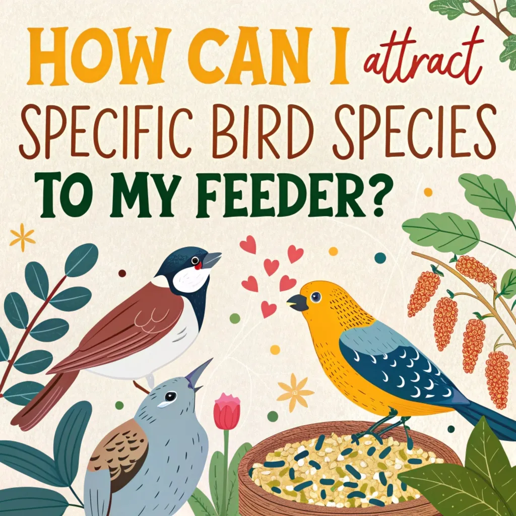 How Can I Attract Specific Bird Species to My Feeder?