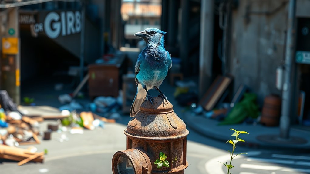 A Bird That Sounds Like a Car Alarm: Urban Avian Alarms 4 birds communicate using sound
