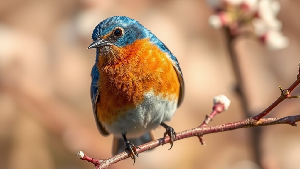 colorful songbird of joy