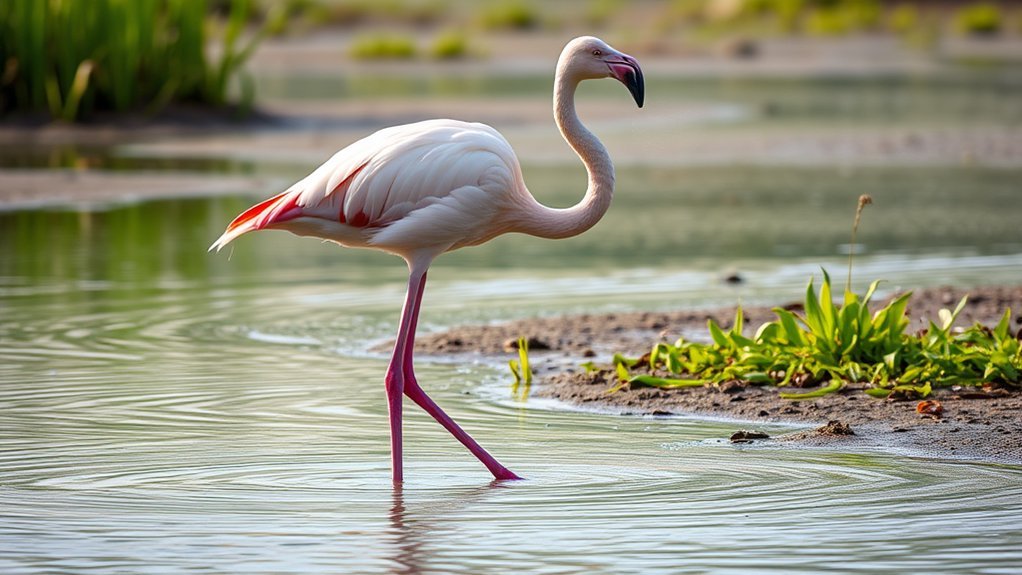 Birds That Look Like Flamingos: Pink Beauties of the Wetlands 4 delicate pink flamingo beauty
