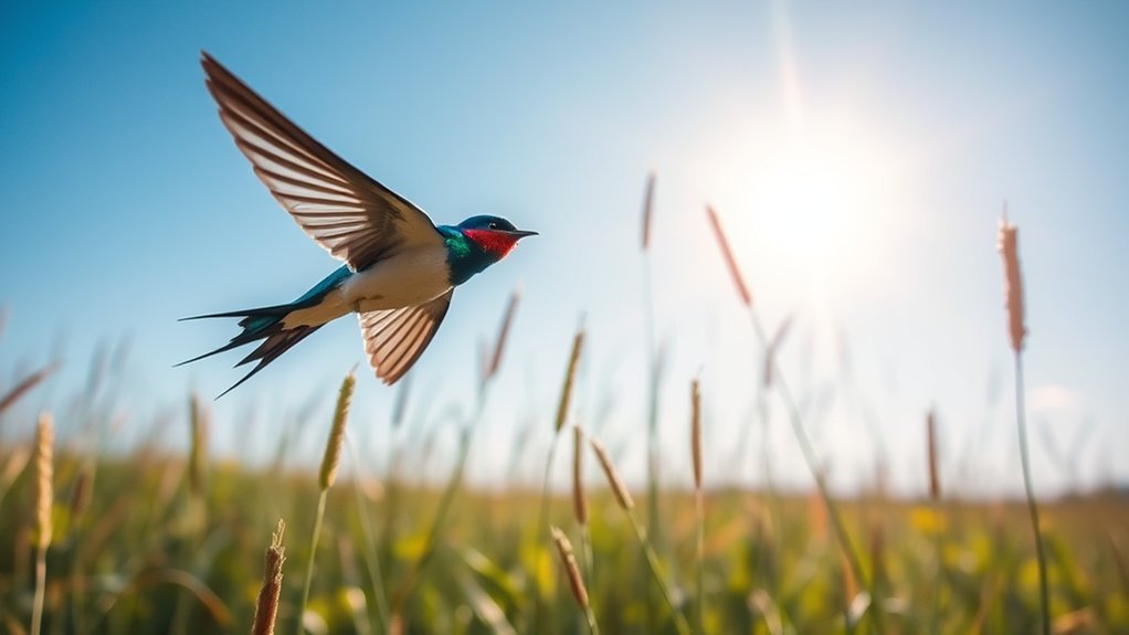 15 Beautiful Blue Birds of Wisconsin 4 graceful aerial insect hunter