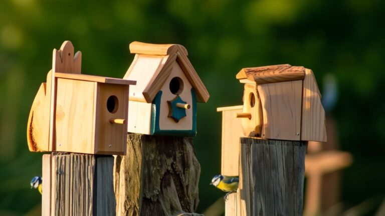 best bluebird wooden houses