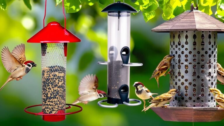 best sparrow mesh feeders