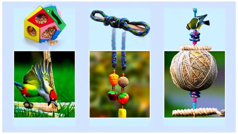 bird toys for mental engagement