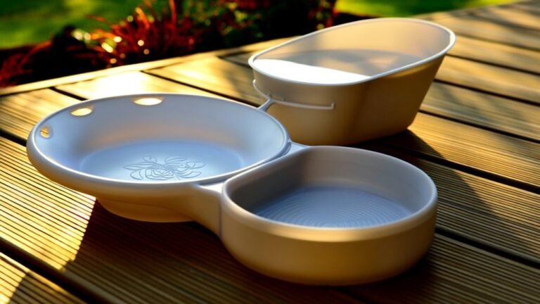 lightweight portable plastic bird baths