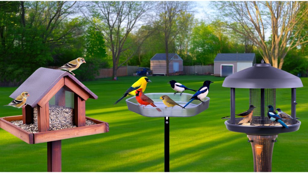 top backyard bird feeders