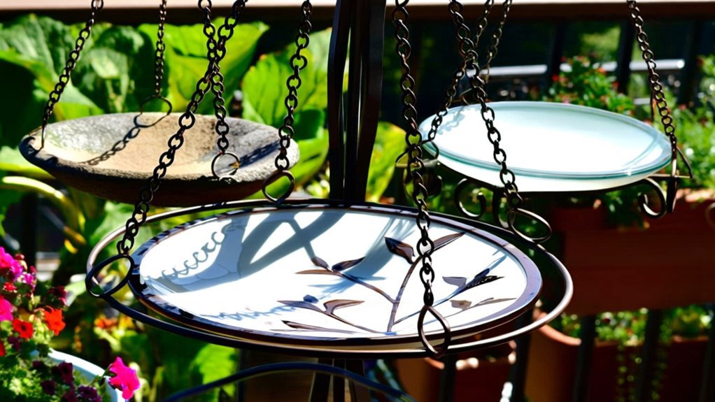 top balcony bird baths