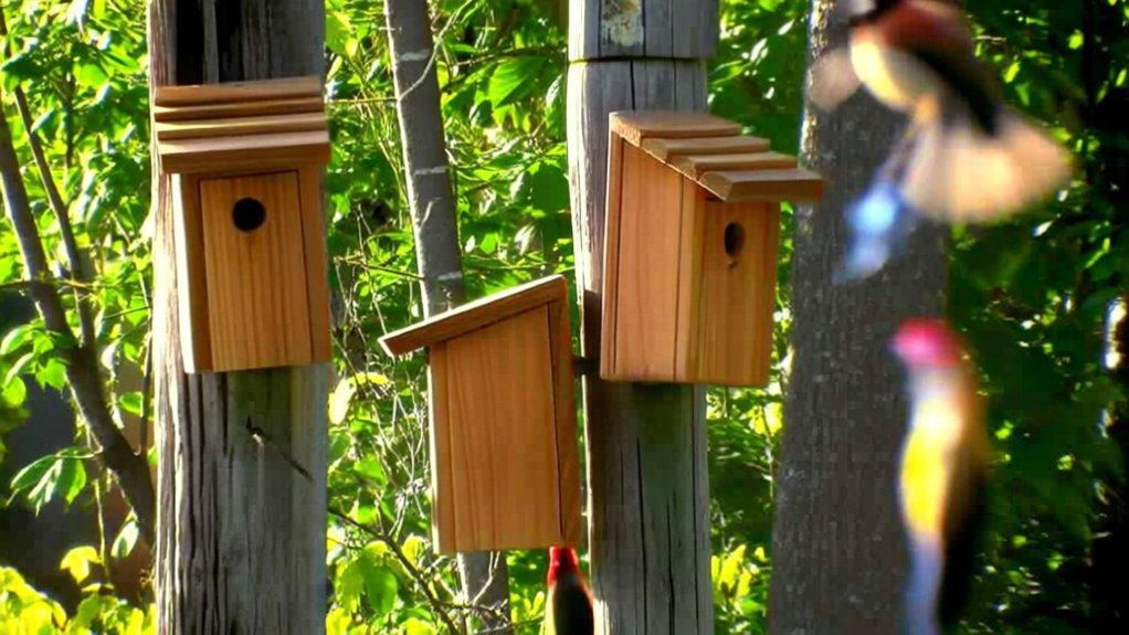 top chickadee nesting box options