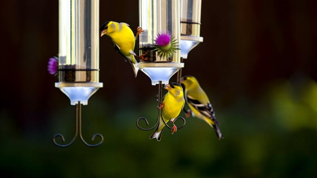top finch tube feeders