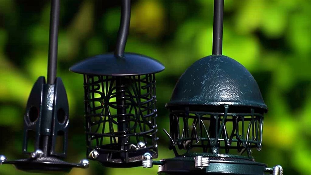 top metal squirrel guards