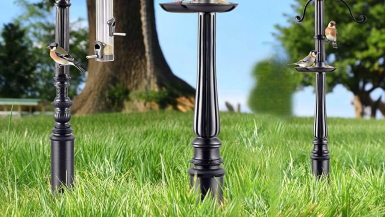top stable bird feeder poles