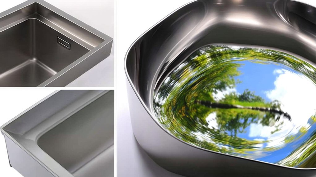 top stainless steel bird baths