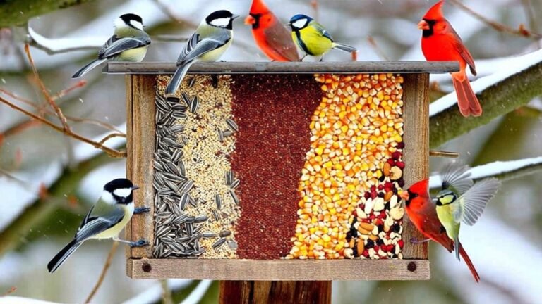 winter bird seed options