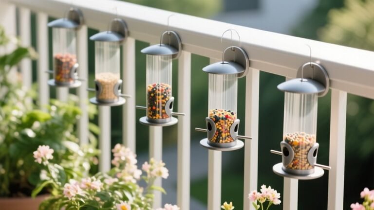 clean mess free bird feeders