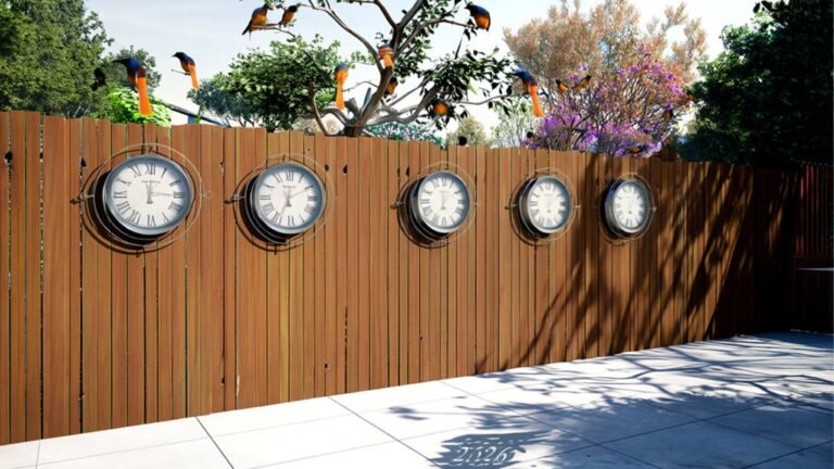 outdoor bird sound clocks