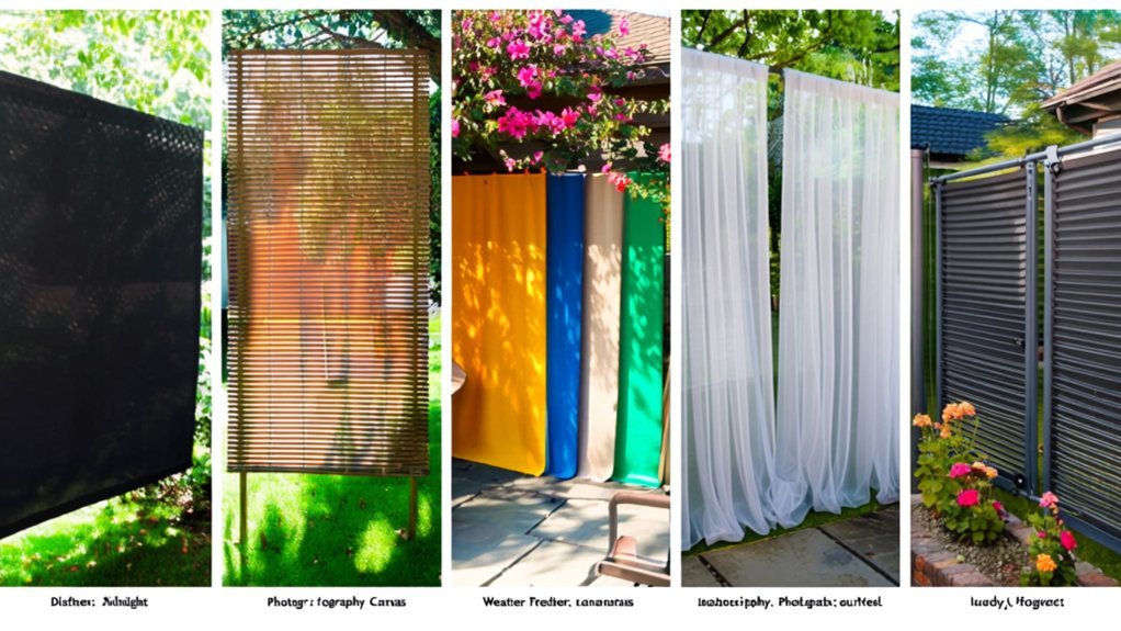 top backyard blinds selection