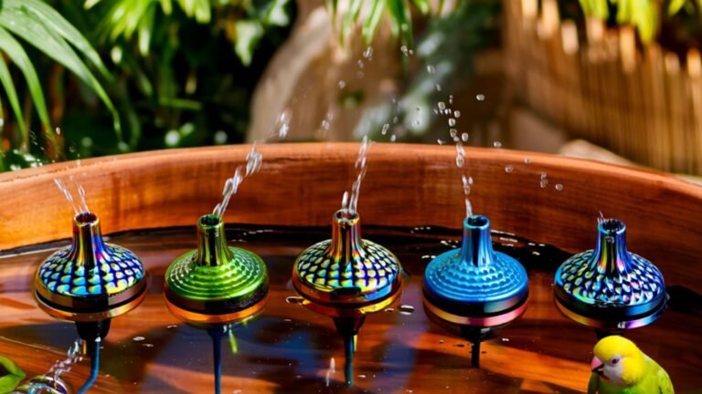 top bird bath sprays