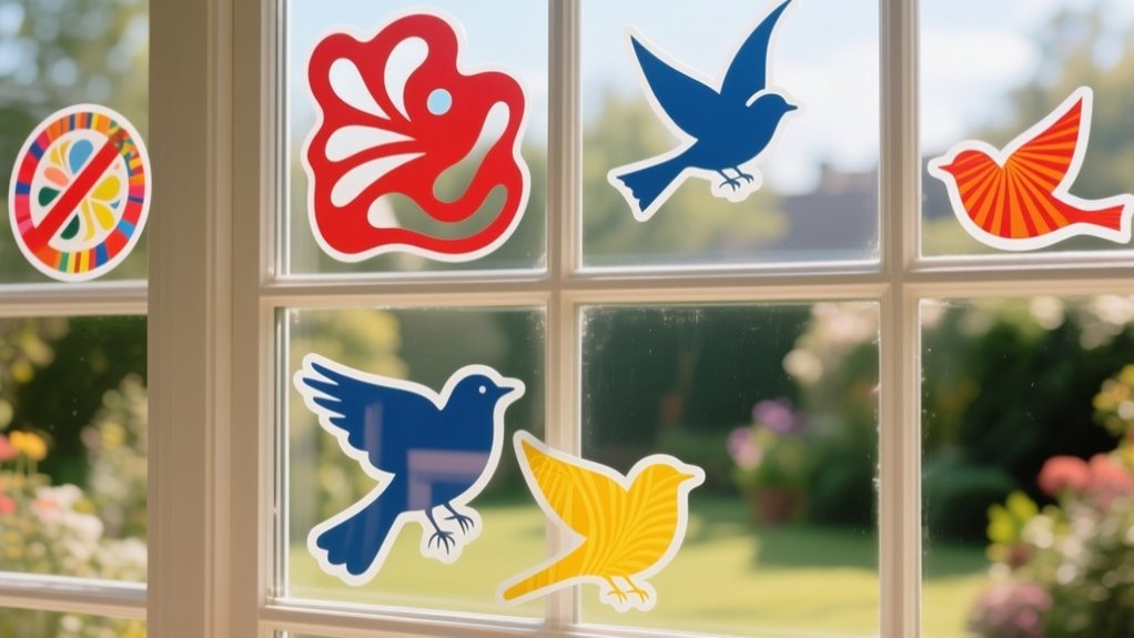 top bird strike prevention decals