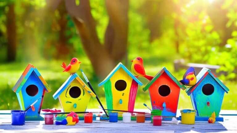 top diy bird house painting kits