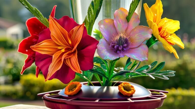 top four hummingbird flowers