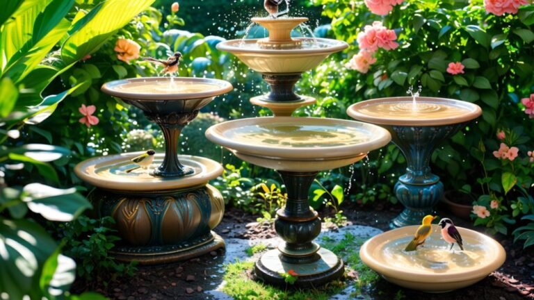 top multi tier bird baths
