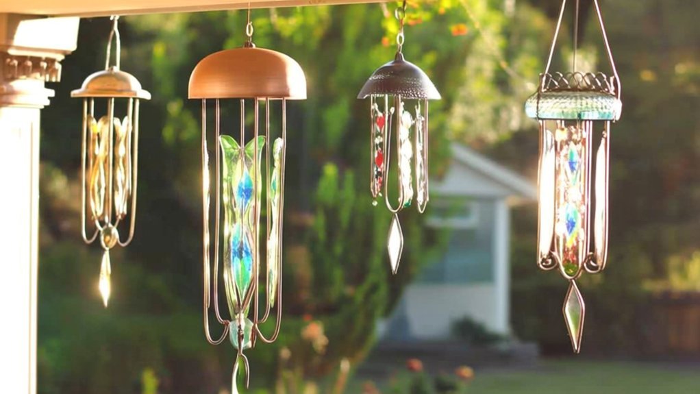 top porch wind chimes