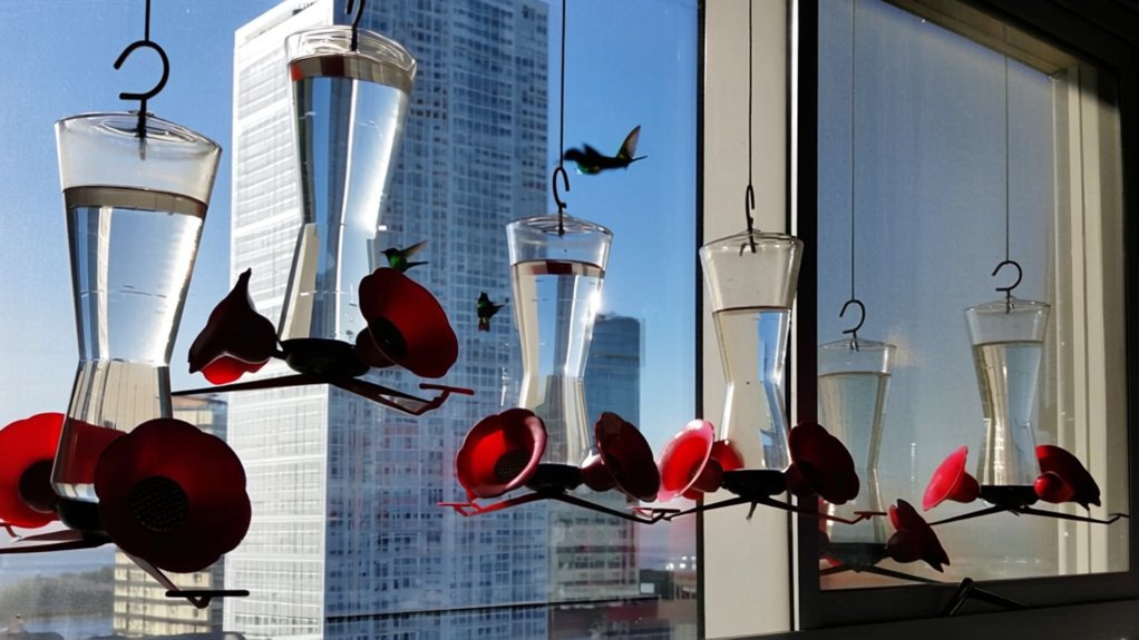 top suction feeders for balconies