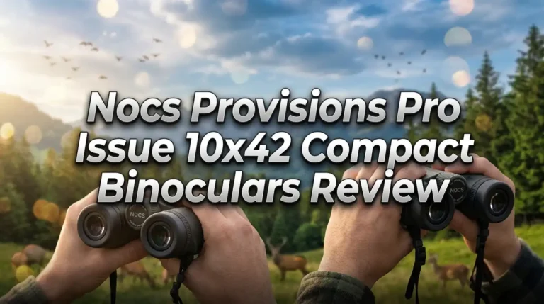 Nocs Provisions Pro Issue 10×42 Compact Binoculars Review