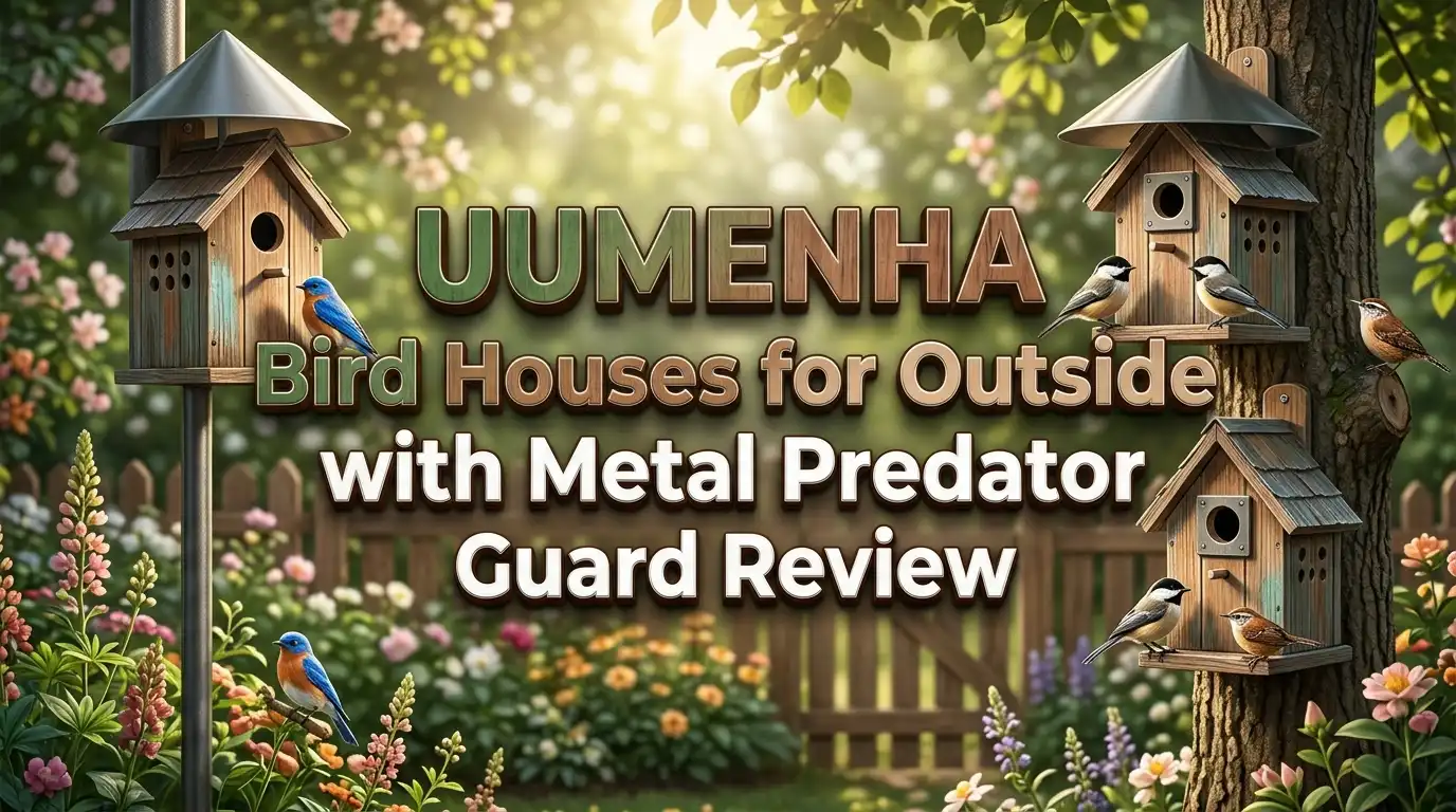 UUMENHA Bird Houses with Metal Predator Guard Review