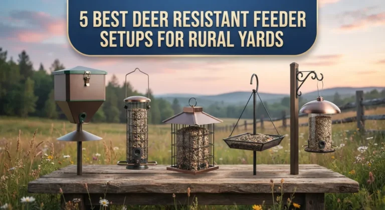 5 Best Deer Resistant Feeder Setups for Rural Yards