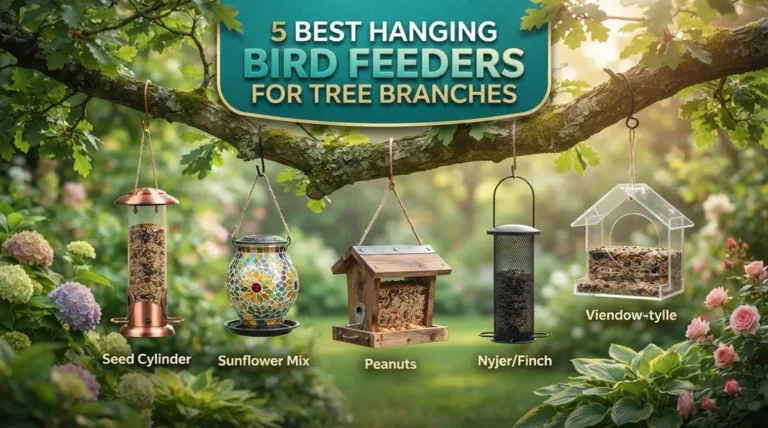 5 Best Hanging Bird Feeders for Tree Branches: Expert Guide