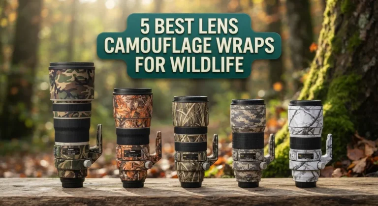 5 Best Lens Camouflage Wraps for Wildlife Photography