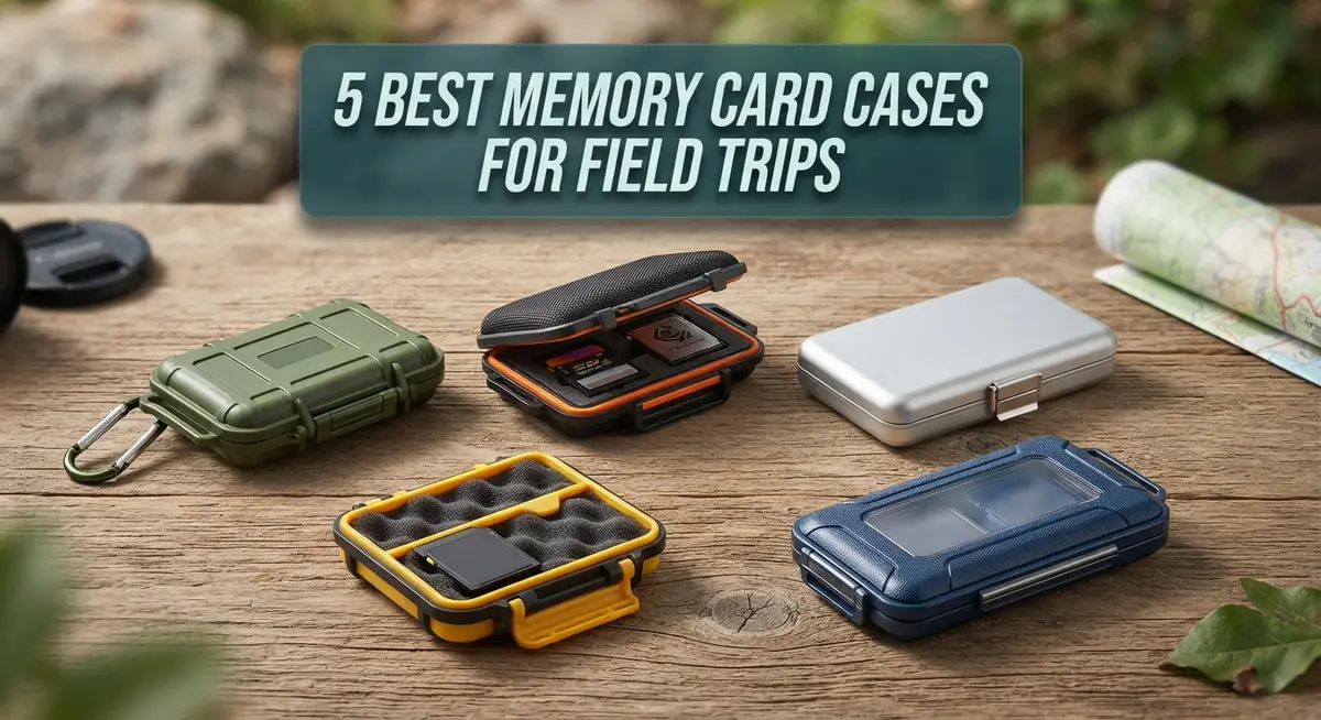 5 Best Memory Card Cases for Field Trips: Protect Your Photos