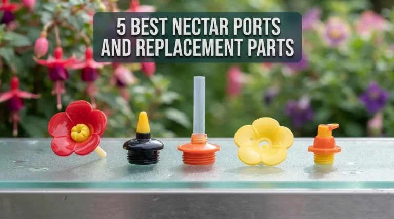 5 Best Nectar Ports and Replacement Parts for Hummingbird Feeders