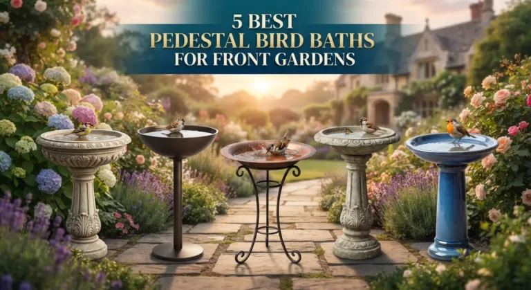 5 Best Pedestal Bird Baths for Front Gardens: Top Picks