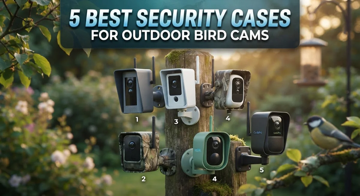5 Best Security Cases for Outdoor Bird Cams: Buyer's Guide