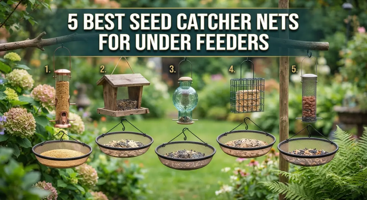 5 Best Seed Catcher Nets for Under Feeders