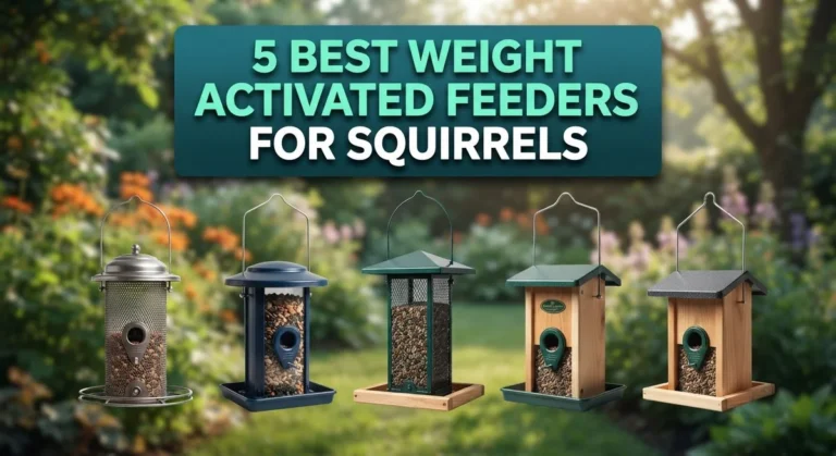 5 Best Weight-Activated Feeders for Squirrels: Expert Reviews & Buying Guide