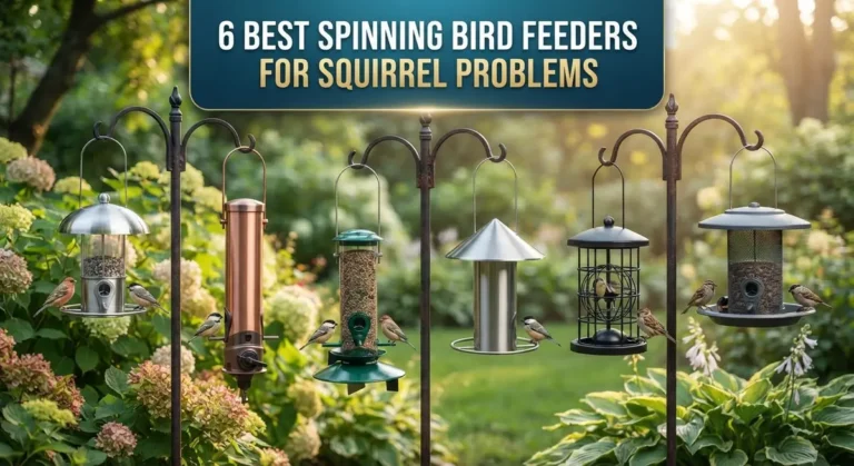 6 Best Spinning Bird Feeders for Squirrel Problems