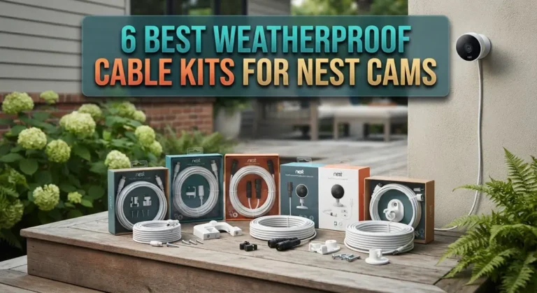 6 Best Weatherproof Cable Kits for Nest Cams: Buyer’s Guide