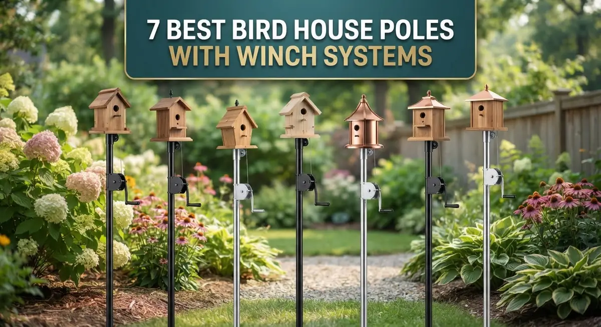 7 Best Bird House Poles With Winch Systems for Easy Maintenance